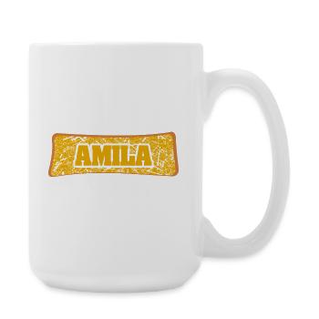 Heirat Amila - Große Tasse 440 ml - Weiß - Rechts
