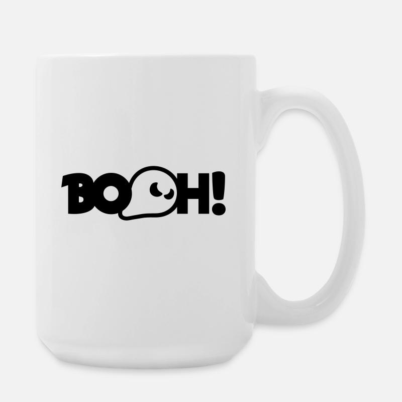 Booh - Große Tasse 440 ml - Weiß