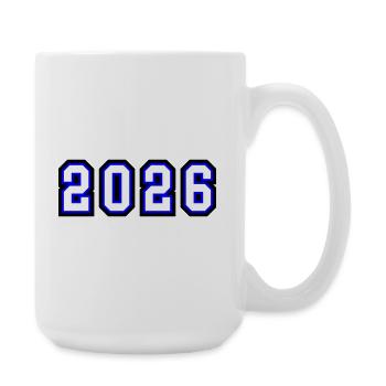 2026 Jahr - Große Tasse 440 ml - Weiß - Rechts
