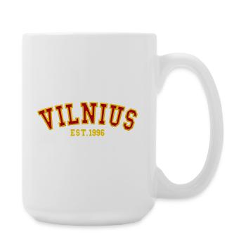 Vilnius Est. 1996 - Large Mug 440 ml - white - Right