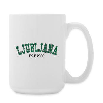 Ljubljana Est. 2006 - Large Mug 440 ml - white - Right