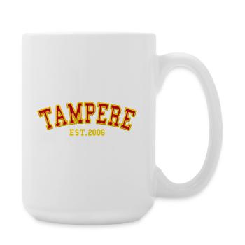 Tampere gegründet 2006 - Große Tasse 440 ml - Weiß - Rechts