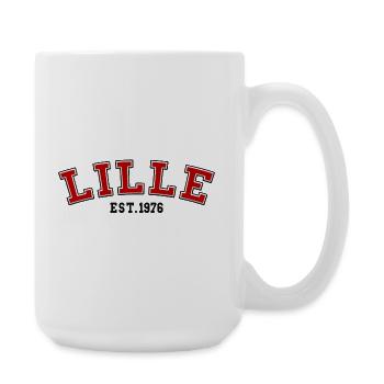 Lille Fondée en 1976 - Grande tasse 440 ml - blanc - Droite