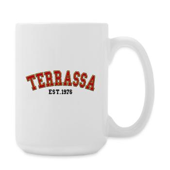 Terrassa Est. 1976 - Large Mug 440 ml - white - Right