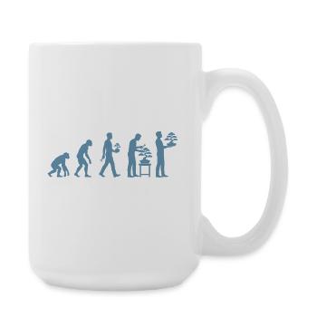 Japanese Bonsai Tree Plant Evolution Bonsai - Large Mug 440 ml - white - Right