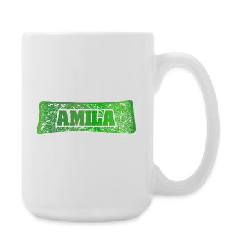 Frau Amila - Große Tasse 440 ml - Weiß - Rechts