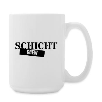 Équipe de nuit - Collègues de nuit de travail - Grande tasse 440 ml - blanc - Droite