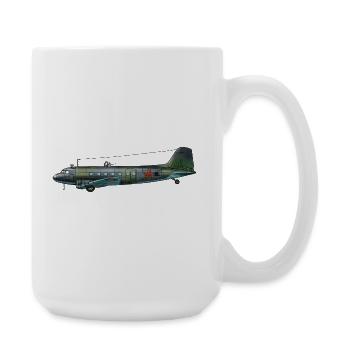 Li-2 - Große Tasse 440 ml - Weiß - Rechts