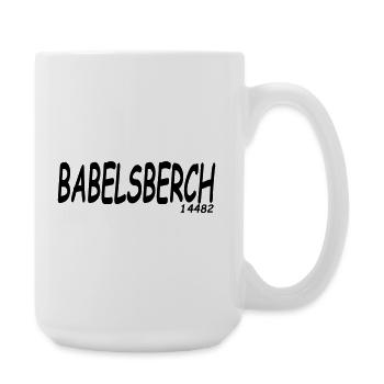 BABELSBERCH 14482 - Große Tasse 440 ml - Weiß - Rechts