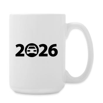 Trip 2026, Road trip 2026, Holiday 2026 - Large Mug 440 ml - white - Right
