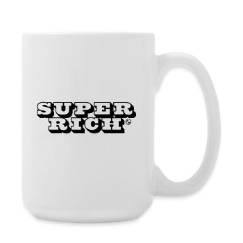 Superrich – Dream big, live bigger - Large Mug 440 ml - white - Right