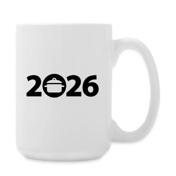 Chef 2026, Chef 2026, Restaurateur 2026 - Large Mug 440 ml - white - Right