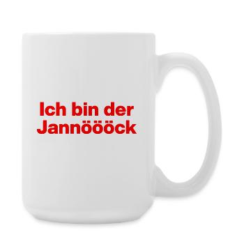 Je suis Jannick, Malle, Saufen, JGA, Janöööck - Grande tasse 440 ml - blanc - Droite
