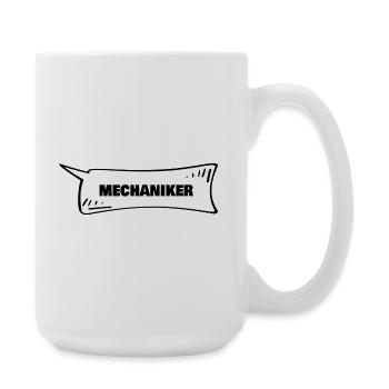 Cadeau pour mécanicien - Grande tasse 440 ml - blanc - Droite
