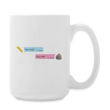 Rock & Rule - Large Mug 440 ml - white - Right