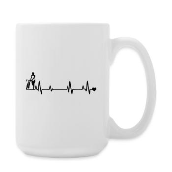 Bicycle - Large Mug 440 ml - white - Right