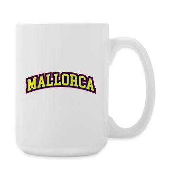 Mallorca lettering - Large Mug 440 ml - white - Right
