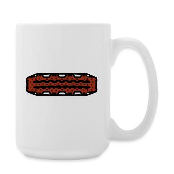 Offroad Sand Sheet 4x4 Mud - Large Mug 440 ml - white - Right