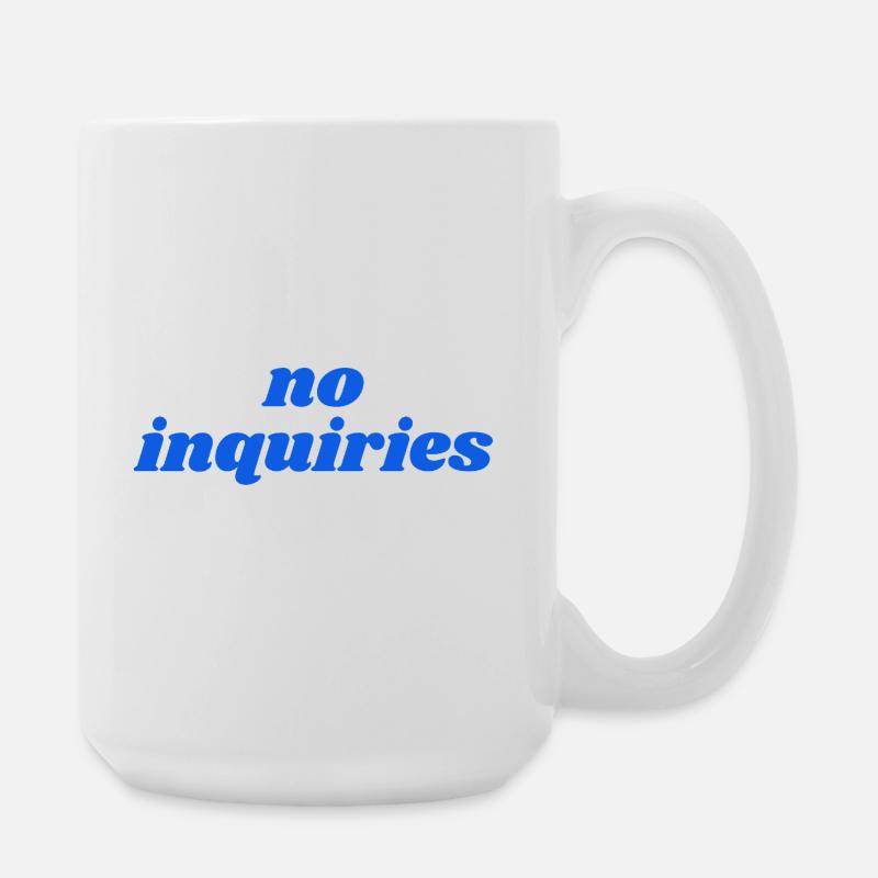 Aucune demande - Grande tasse 440 ml - blanc