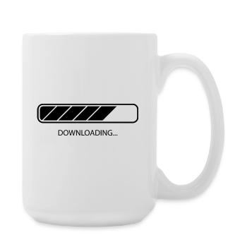 Herunterladen - Große Tasse 440 ml - Weiß - Rechts