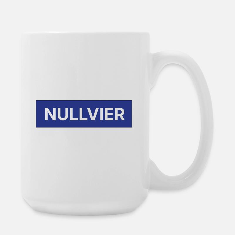 Logo de la boîte Nullvier - Grande tasse 440 ml - blanc