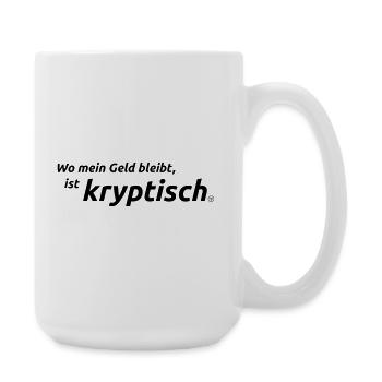 crypto - Grande tasse 440 ml - blanc - Droite