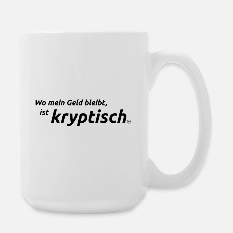 crypto - Grande tasse 440 ml - blanc
