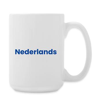 Ich liebe Dutch - Große Tasse 440 ml - Weiß - Rechts