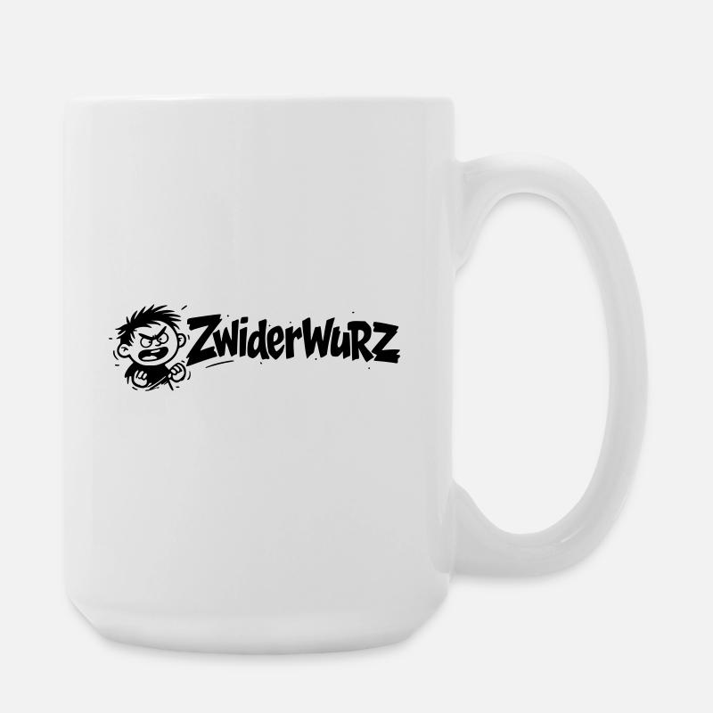 Zwiderwurz - Large Mug 440 ml - white