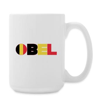 Belgien - Große Tasse 440 ml - Weiß - Rechts