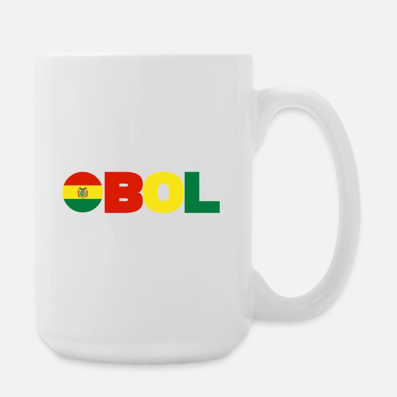 Bolivia - Large Mug 440 ml - white