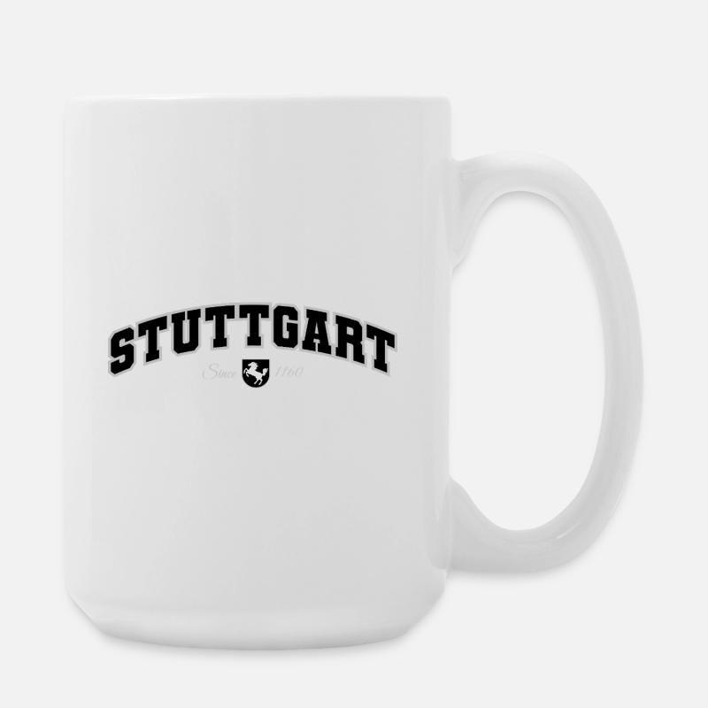 Stuttgart - Large Mug 440 ml - white