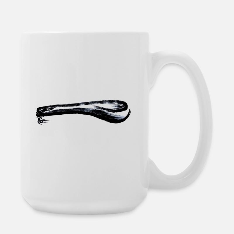 cuillère épaisse - Grande tasse 440 ml - blanc