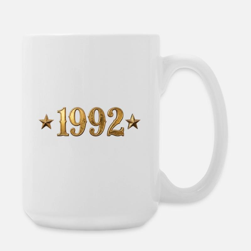 Classic Design Year 1992 - Große Tasse 440 ml - Weiß