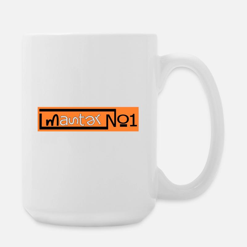Master Number One - Large Mug 440 ml - white