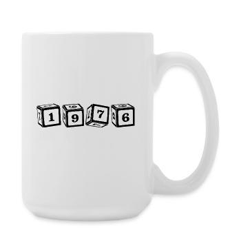 Vintage 1976 - Large Mug 440 ml - white - Right