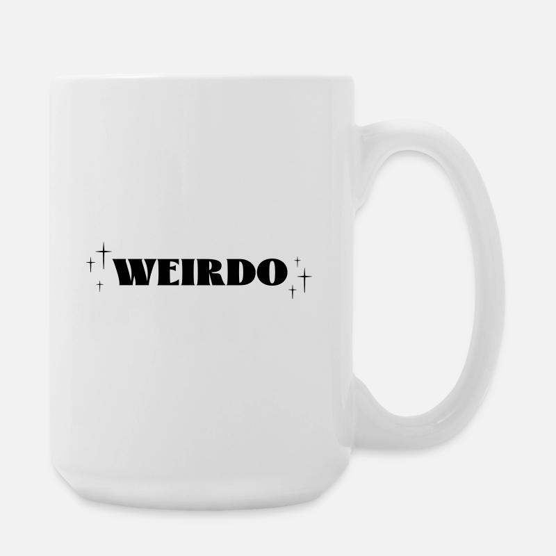 Weirdo Magic - Large Mug 440 ml - white