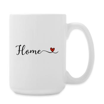 Home Heart - Large Mug 440 ml - white - Right