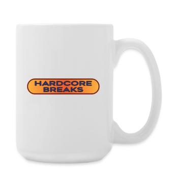 Hardcore Breaks Breakbeat - Large Mug 440 ml - white - Right