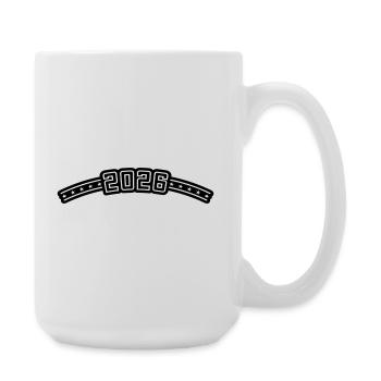 2026 Outline - Large Mug 440 ml - white - Right