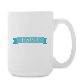 Bébé - Grande tasse 440 ml - blanc - Droite