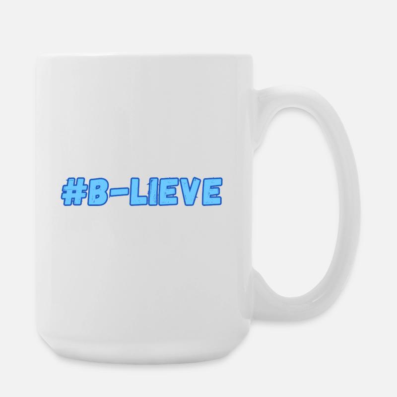 #B-Sweet print - Large Mug 440 ml - white