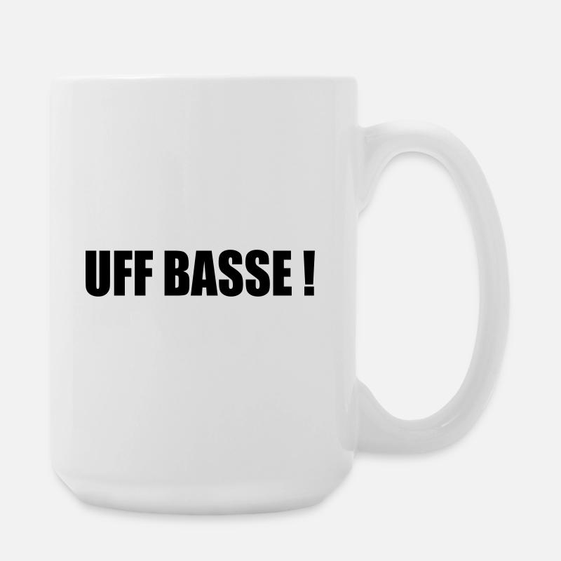 UFFBASSE! - Große Tasse 440 ml - Weiß