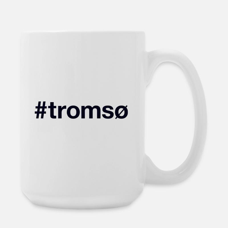 Tromso Norge Norway - Große Tasse 440 ml - Weiß