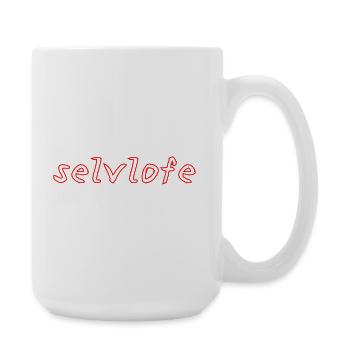 selvlofe - Große Tasse 440 ml - Weiß - Rechts
