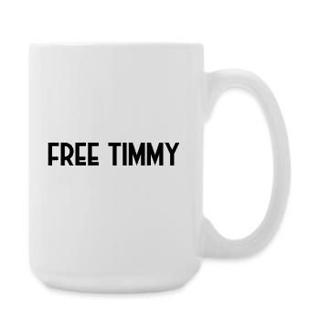 Free Timmy saves the humpback whale - Large Mug 440 ml - white - Right