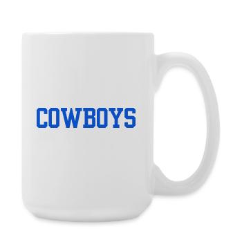 Cowboys - Large Mug 440 ml - white - Right