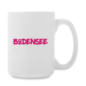 Bodensee - Süddeutschland - Österreich - Schweiz - Große Tasse 440 ml - Weiß - Rechts