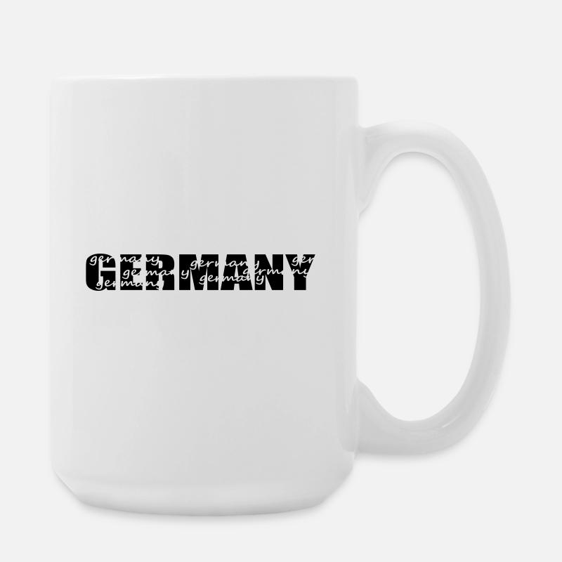 Germany - Große Tasse 440 ml - Weiß