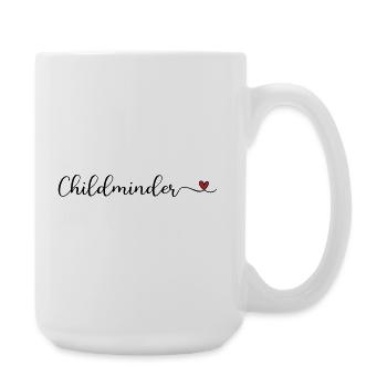 Tagesmutter - Nourrice - Grande tasse 440 ml - blanc - Droite
